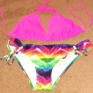 Jamaican Style Tie Dye Bikini
